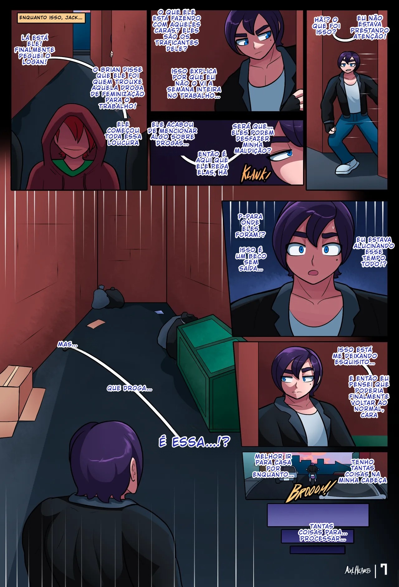 Drunken Gal Part 8: Roses Hentai pt-br 09