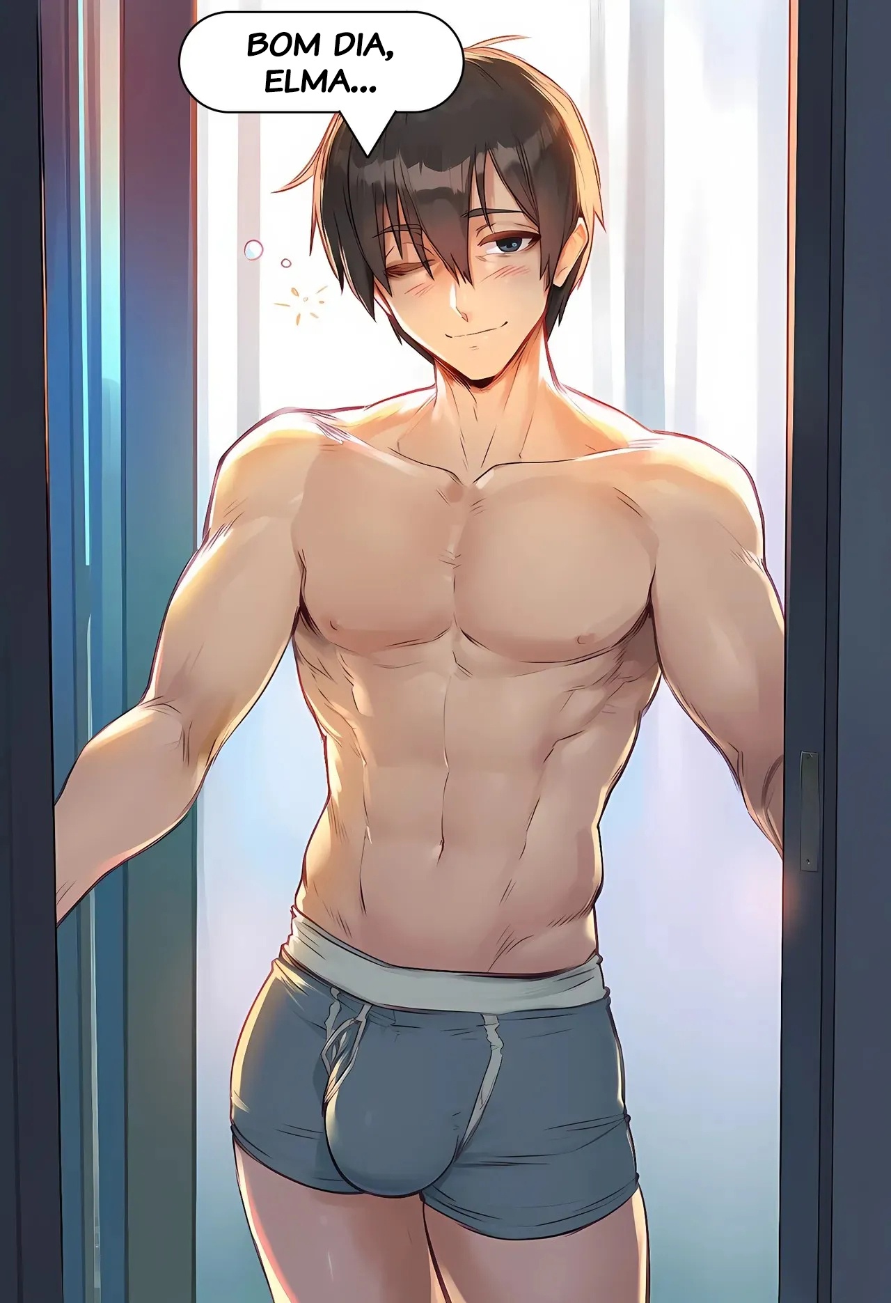 Elma x Makoto Takiya Hentai pt-br 02