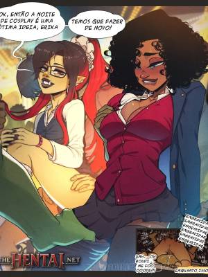 Erika's First Week Hentai pt-br 36