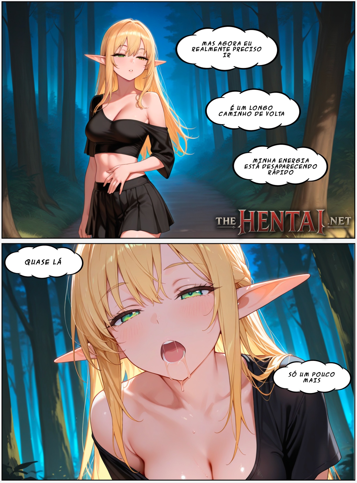 Fall Of The Holy Paladin Part 2: Liara's Descent Hentai pt-br 52