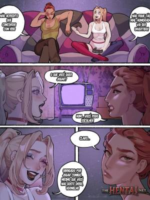 Harley x Ivy By Ahoguru Hentai pt-br 04