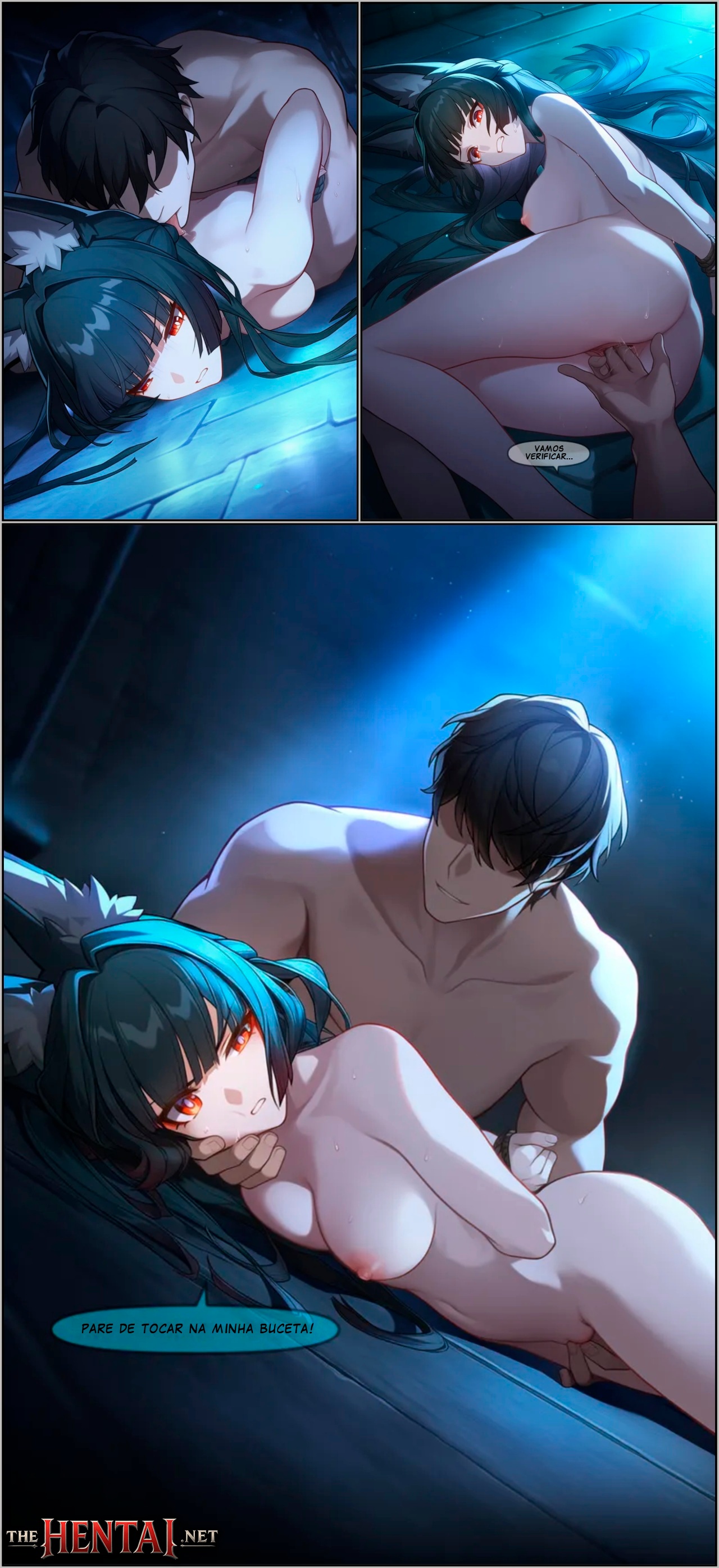 Hoshimi Miyabi Captured Part 2 Hentai pt-br 04