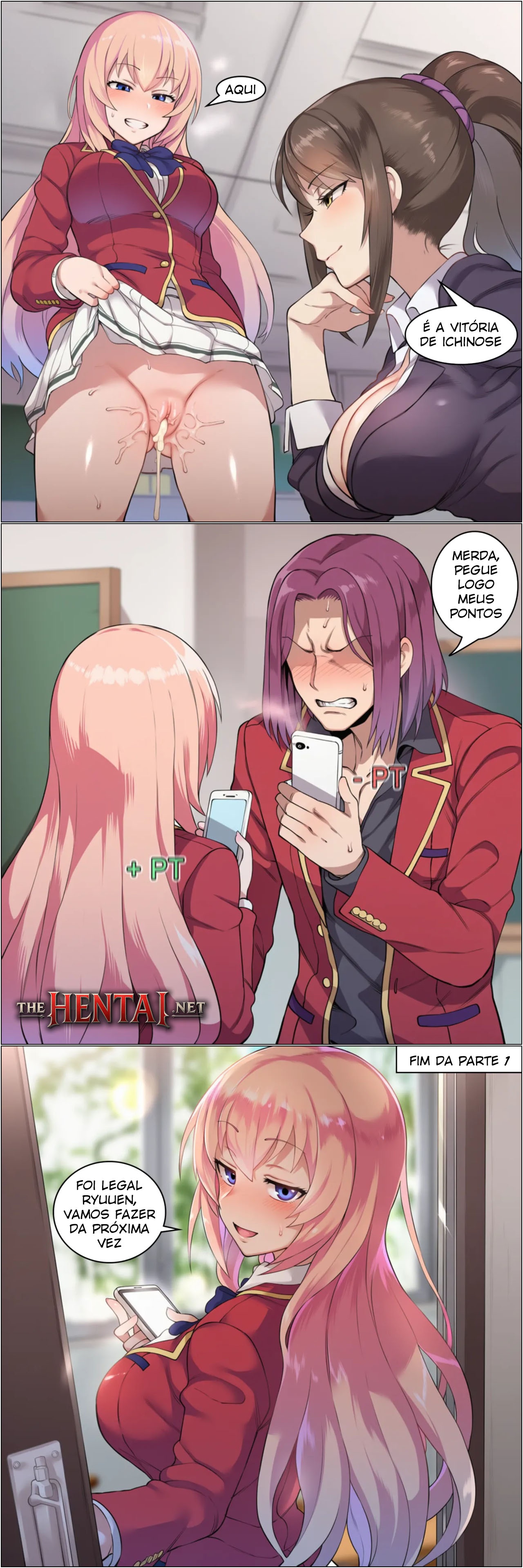 Ichinose Honami Vs Ryuuen Kakeru Hentai pt-br 10