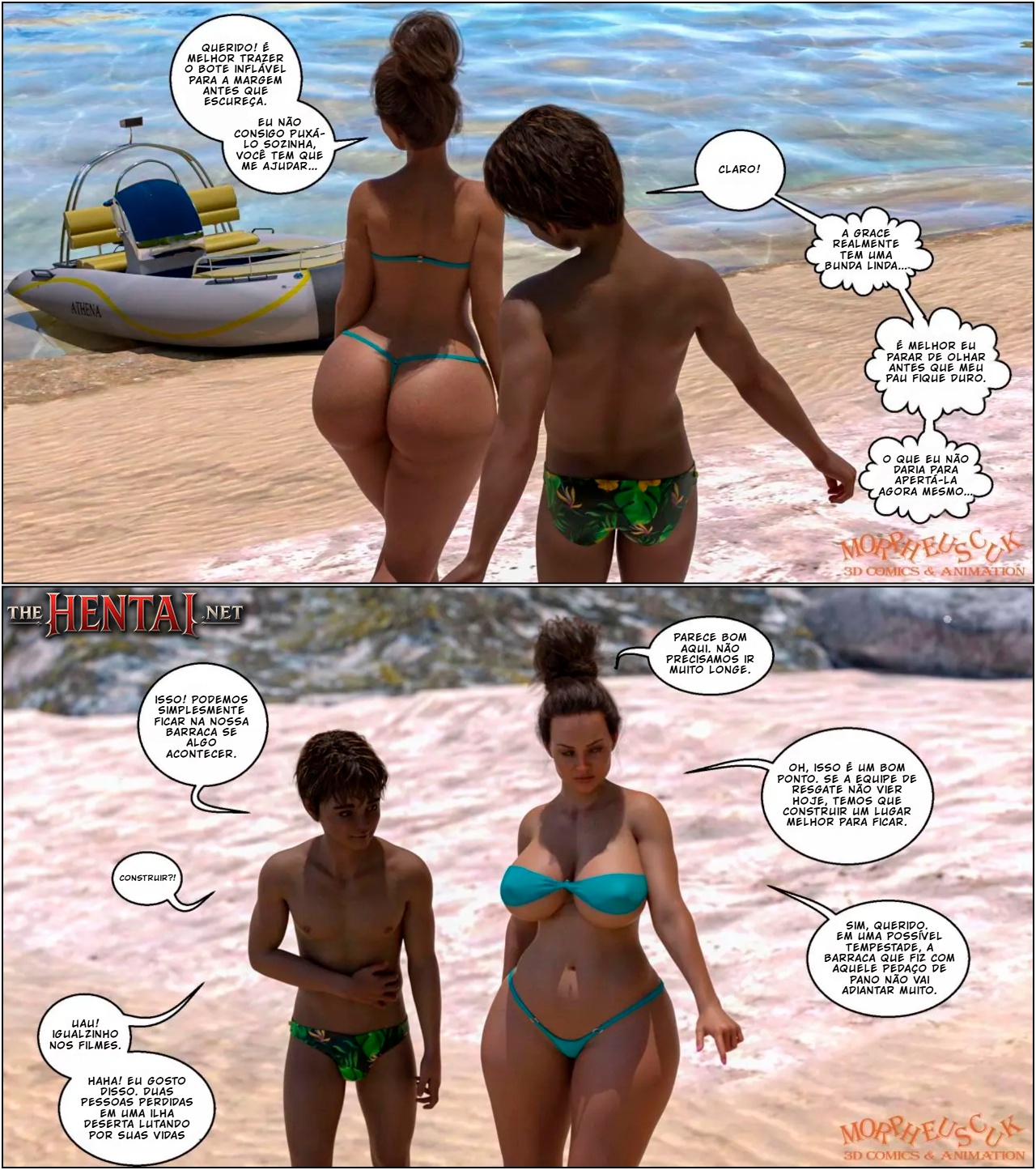 Lost Island Part 2 Hentai pt-br 07