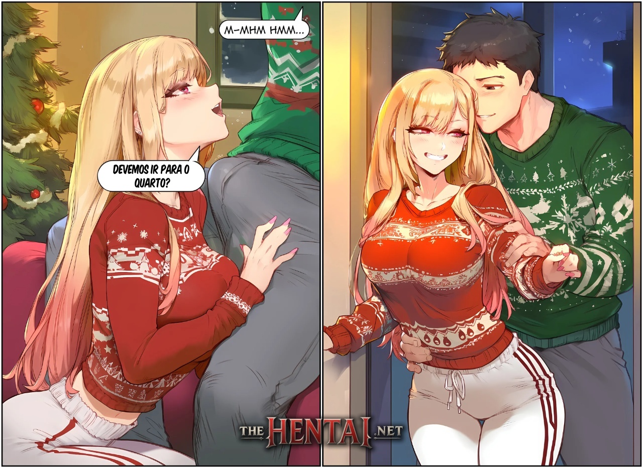 Marin Christmas By Aksn Hentai pt-br 04