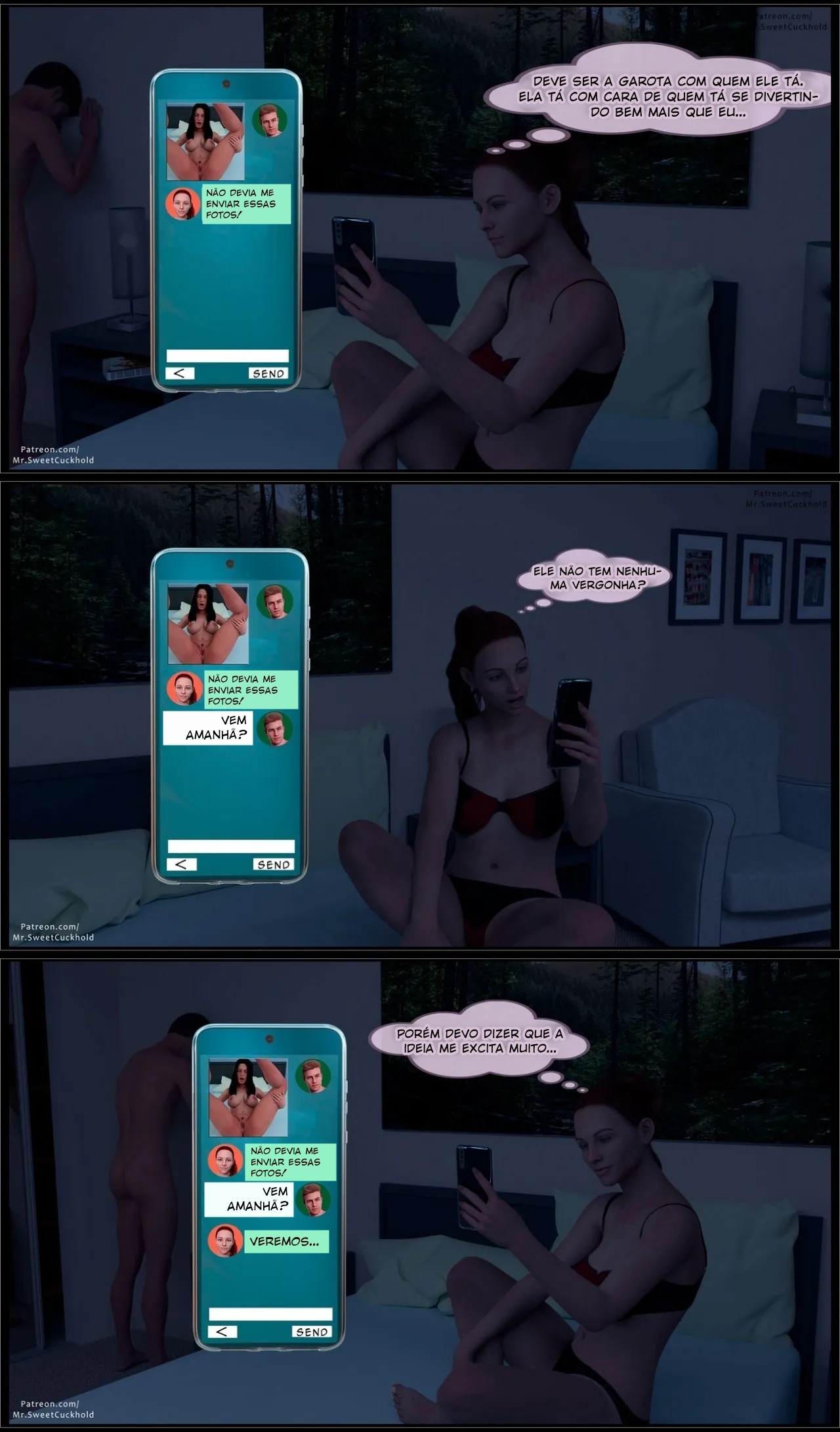 Much Bigger Than My Boyfriend Hentai pt-br 34