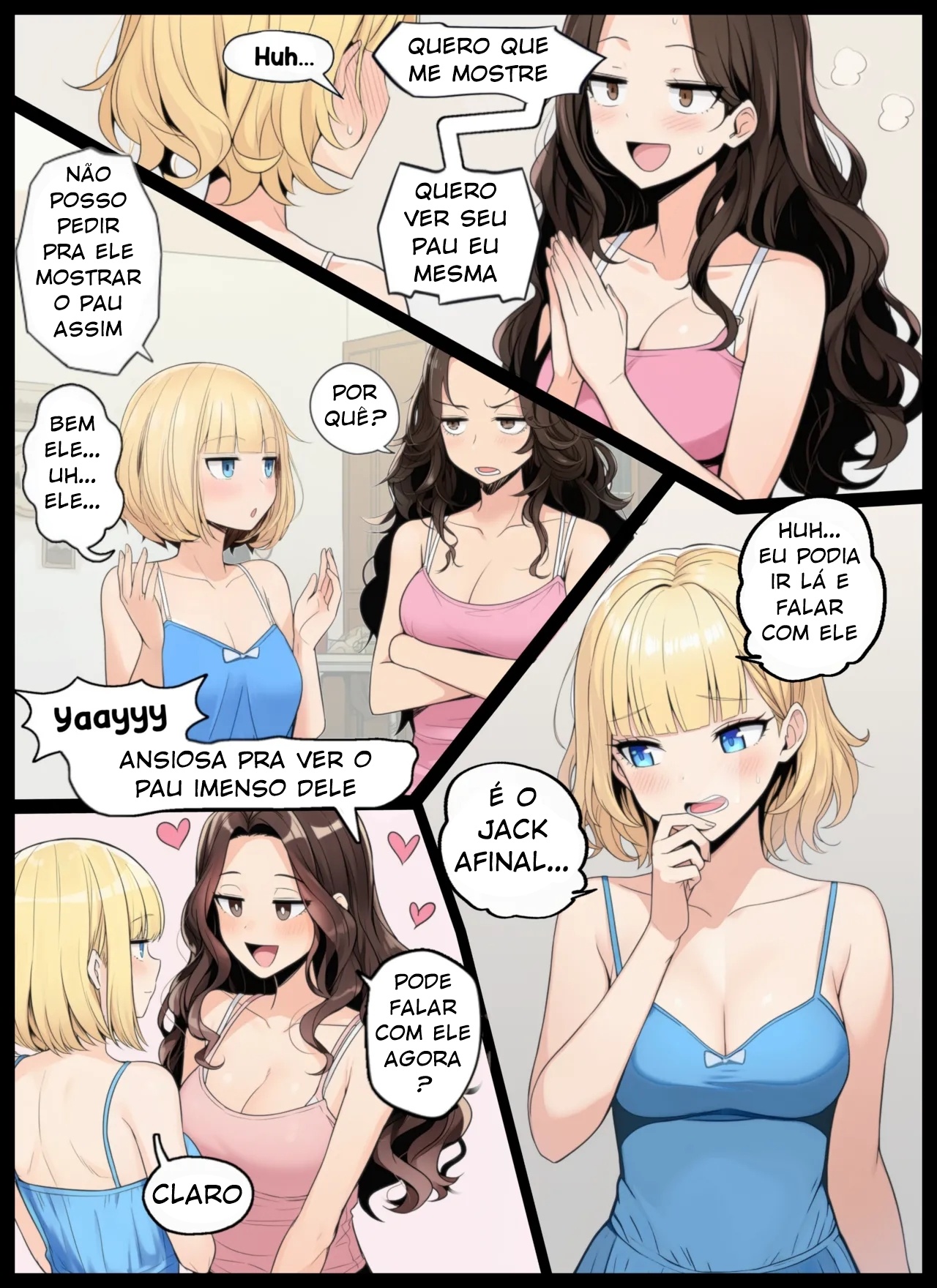 No More Secrets Part 3 Hentai pt-br 16