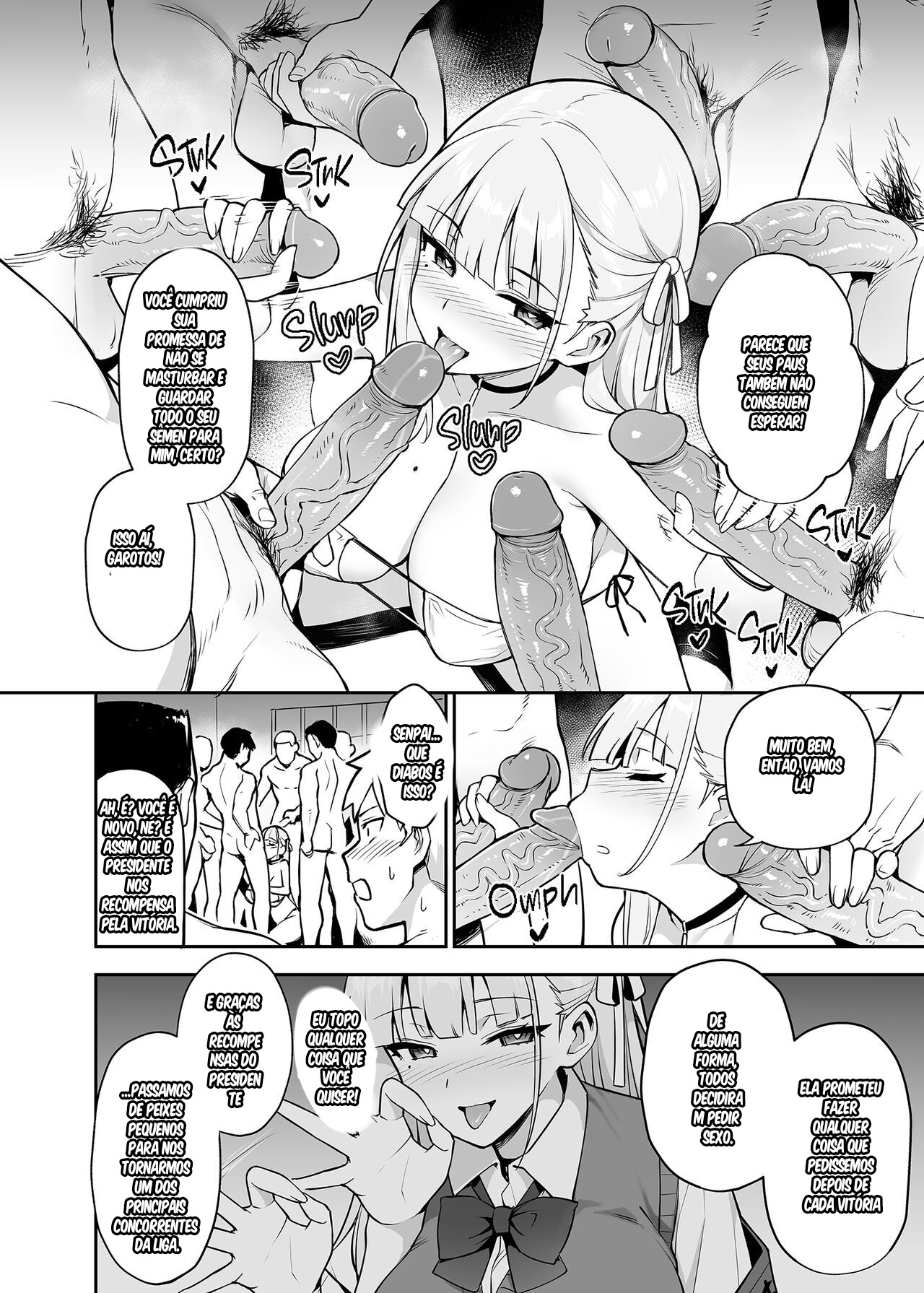 Our Beloved School Prez's TITS Are Too BIG! Hentai pt-br 15
