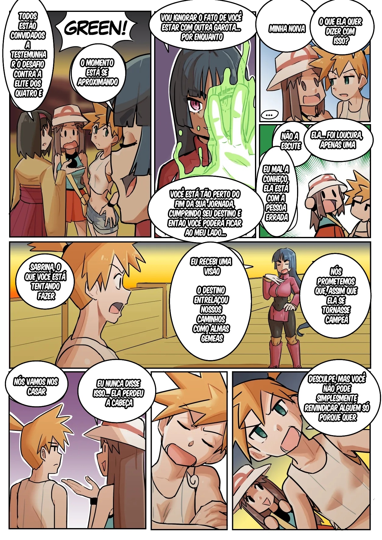 Pokemon Leafy Green Hentai pt-br 126