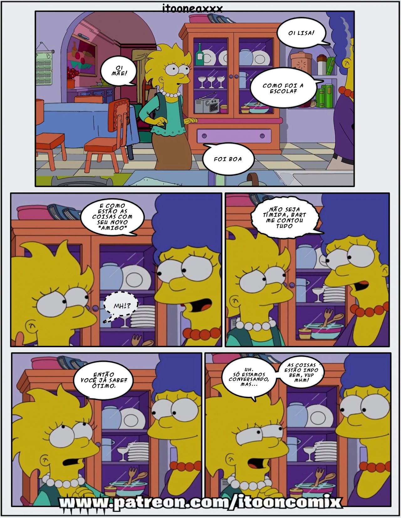 Simpsons Comics: Affinity Hentai pt-br 15