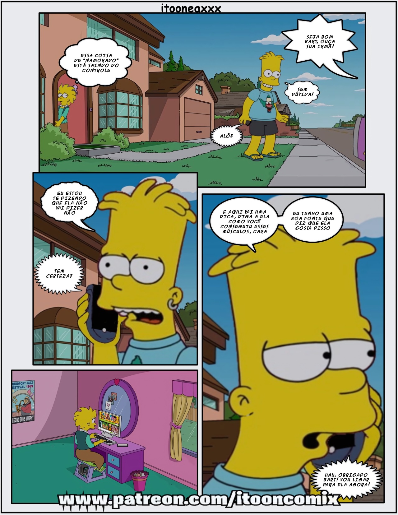 Simpsons Comics: Affinity Hentai pt-br 21