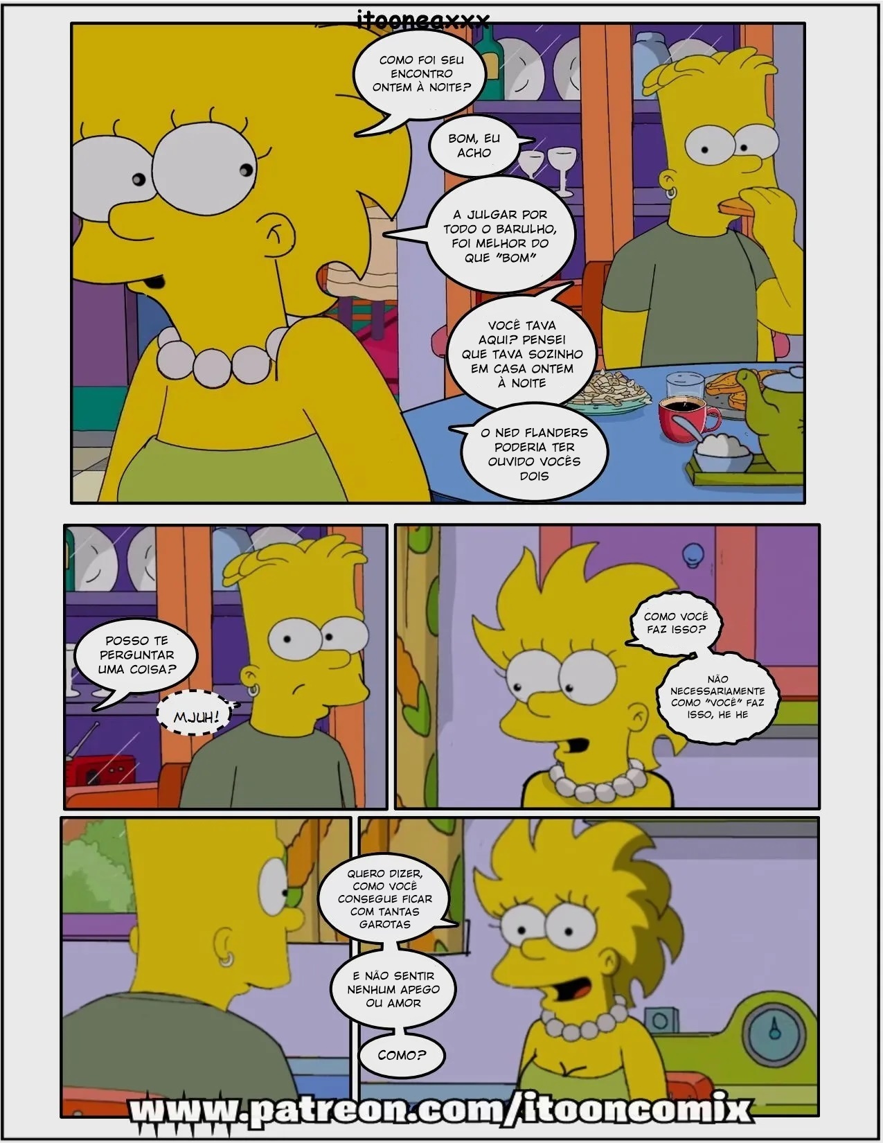 Simpsons Comics Part 1.2: Affinity 2 Hentai pt-br 05