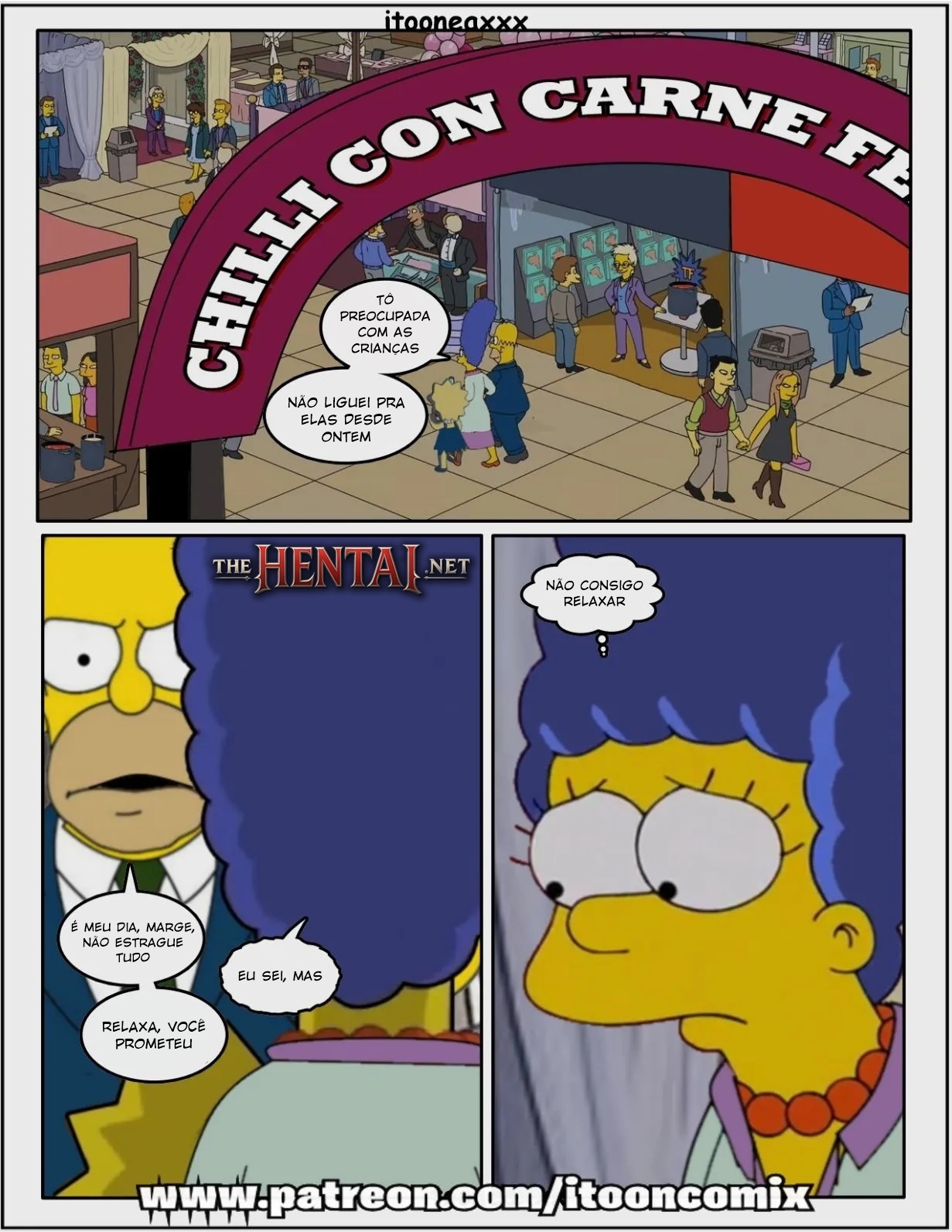 Simpsons Comics Part 1.2: Affinity 2 Hentai pt-br 09