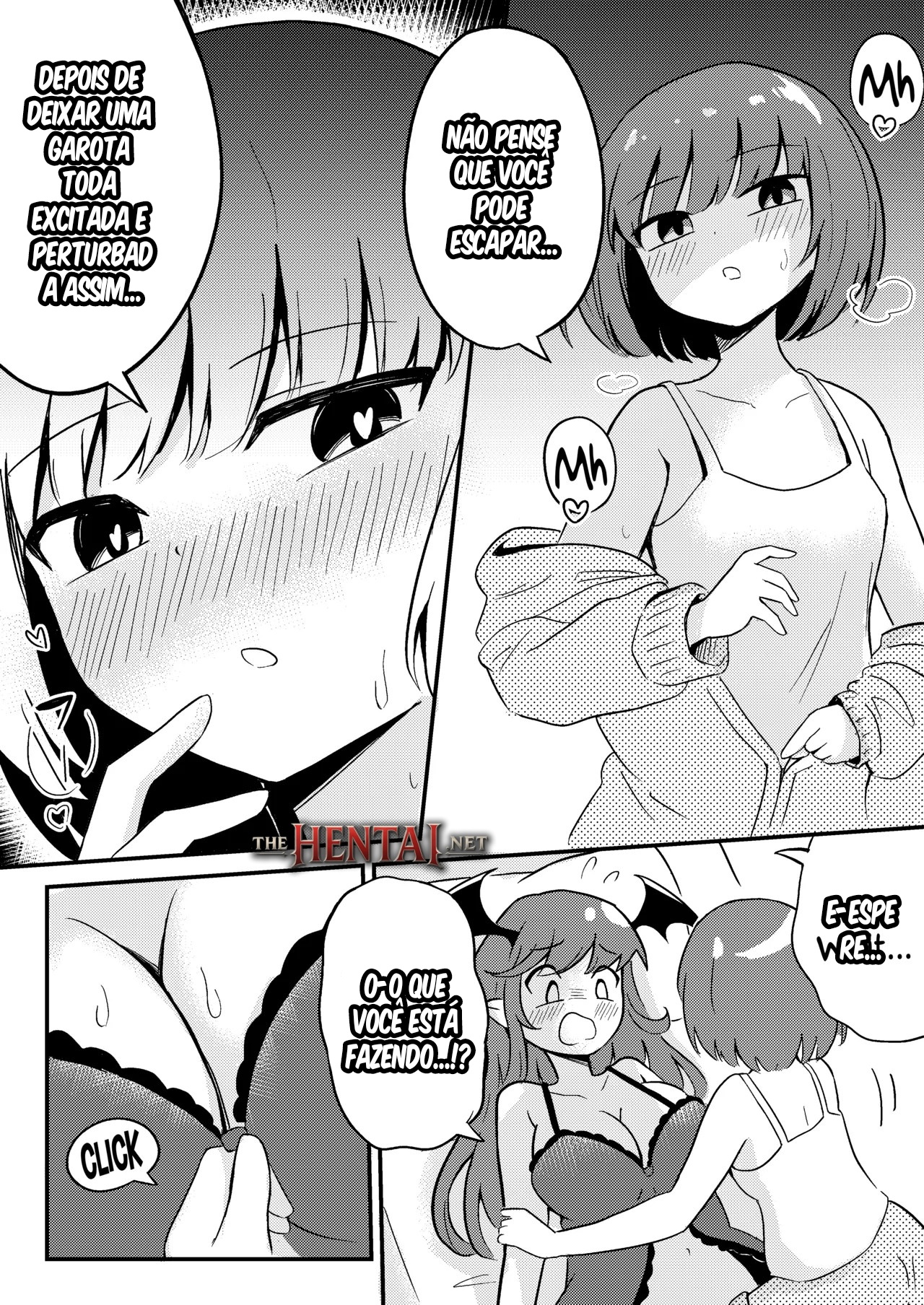 Teaching The Inexperienced Succubus a Lesson with Yuri Sex Hentai pt-br 07