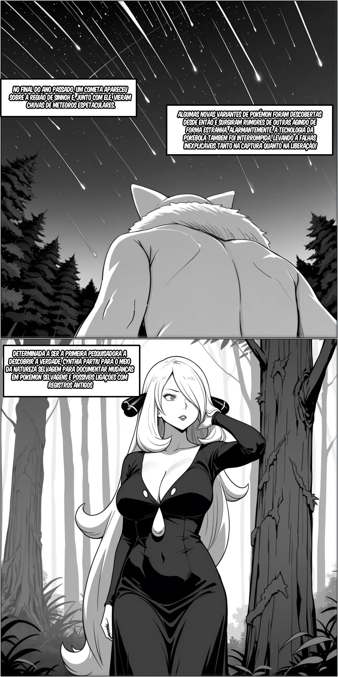 The Comet's Curse: Cynthia's Fall Hentai pt-br 02