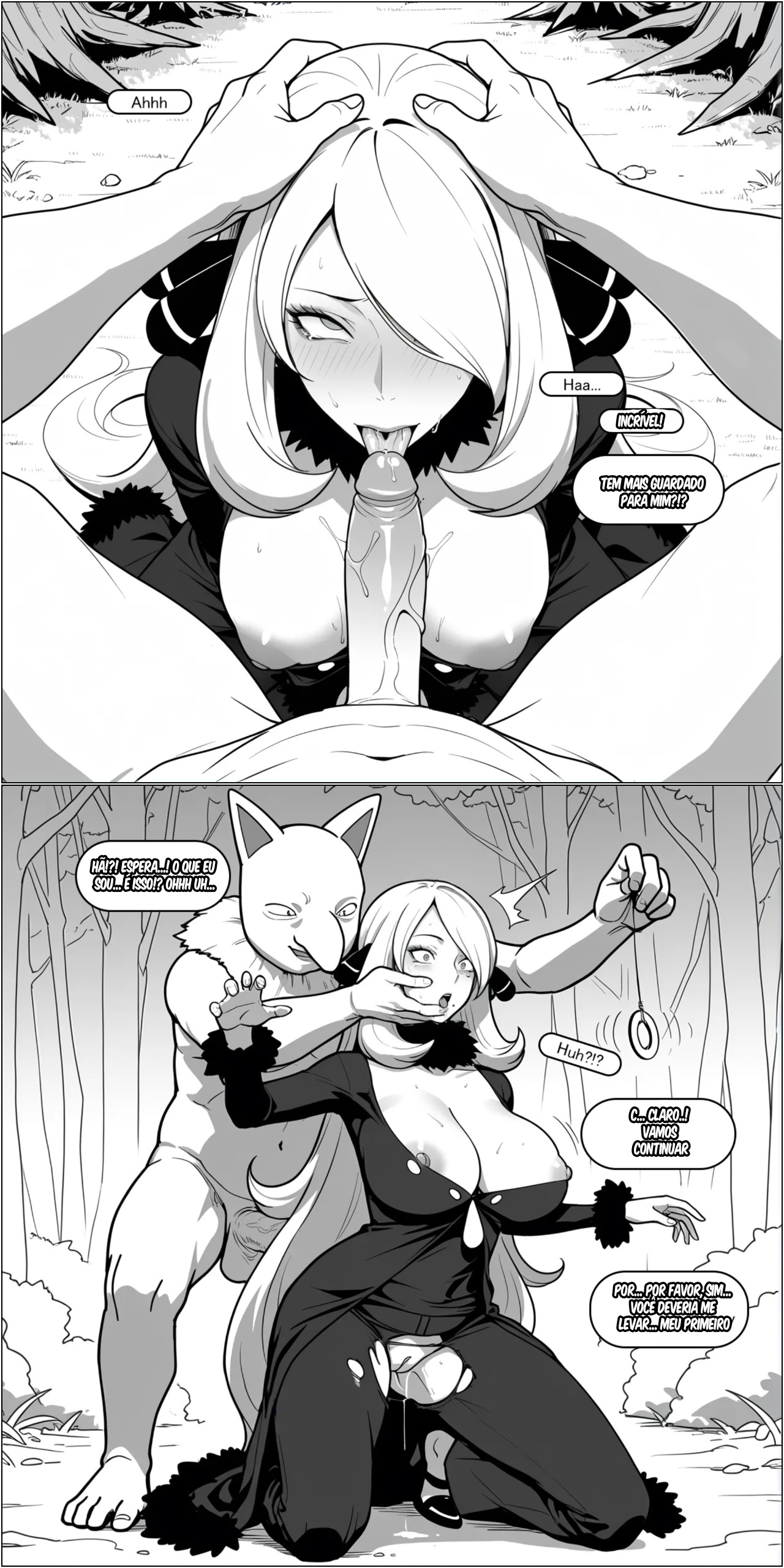 The Comet's Curse: Cynthia's Fall Hentai pt-br 06