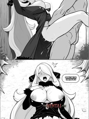 The Comet's Curse: Cynthia's Fall Hentai pt-br 09