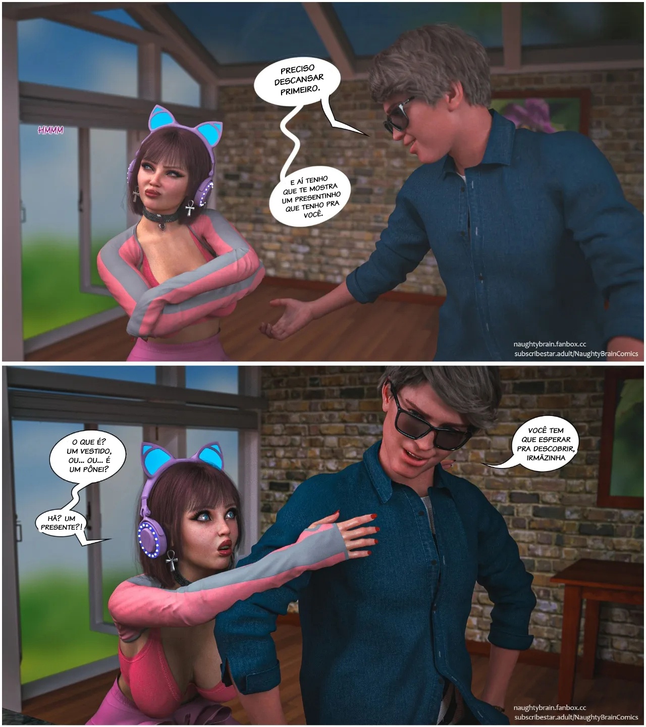 The Homecumming By Naughty Brain Comics Hentai pt-br 10