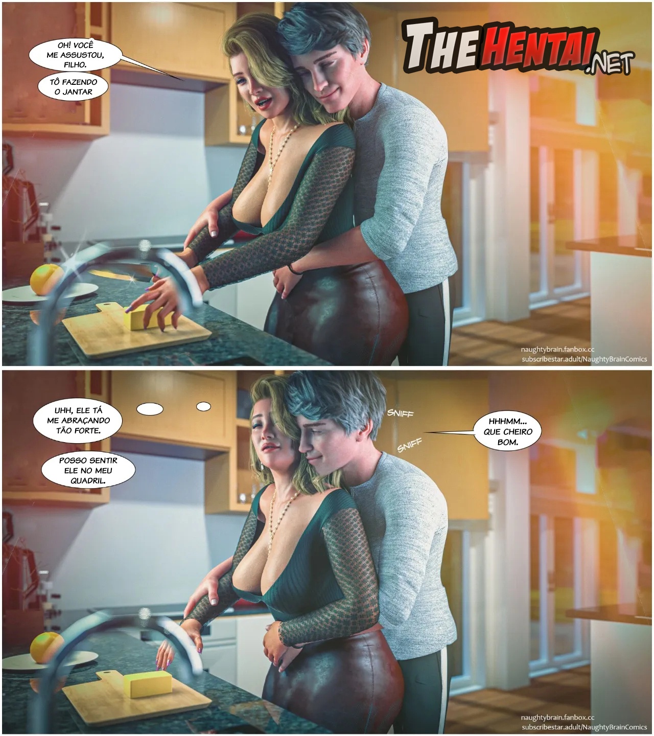 The Homecumming By Naughty Brain Comics Hentai pt-br 32