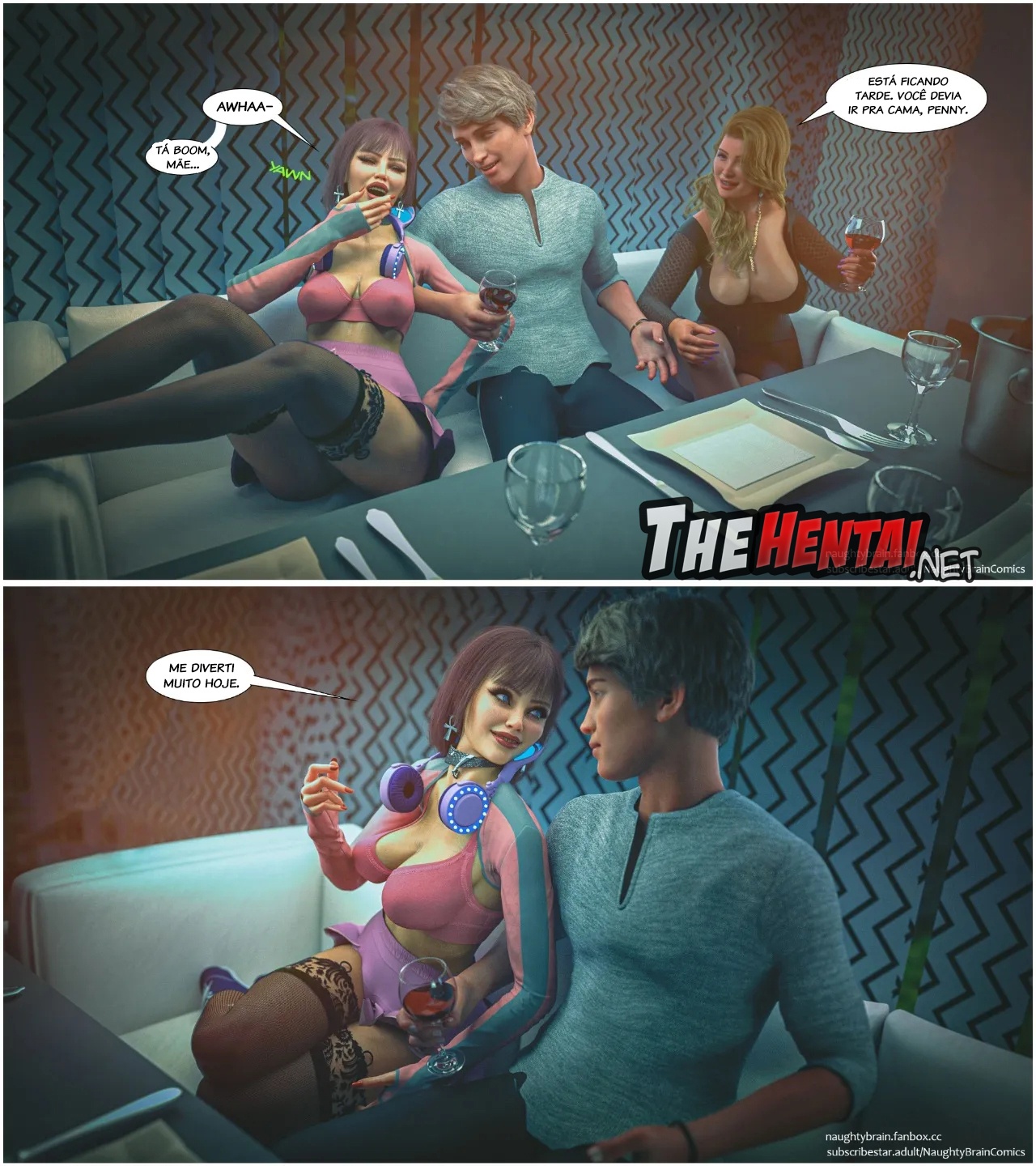 The Homecumming By Naughty Brain Comics Hentai pt-br 35