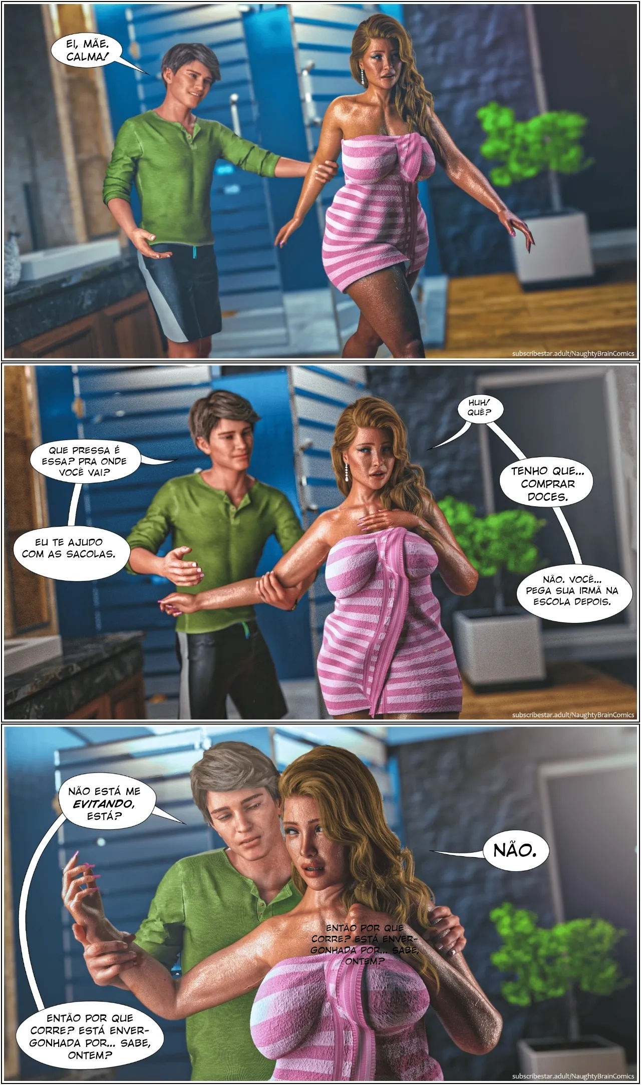 The Homecumming By Naughty Brain Comics Part 2 Hentai pt-br 20