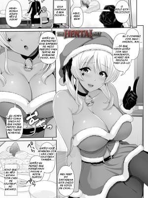This Tanned Gyaru Only Has Eyes for You: Lewd Christmas With a Tanned Gyaru Hentai pt-br 03