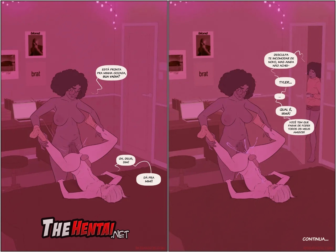 Tyler's Sleepover Hentai pt-br 15