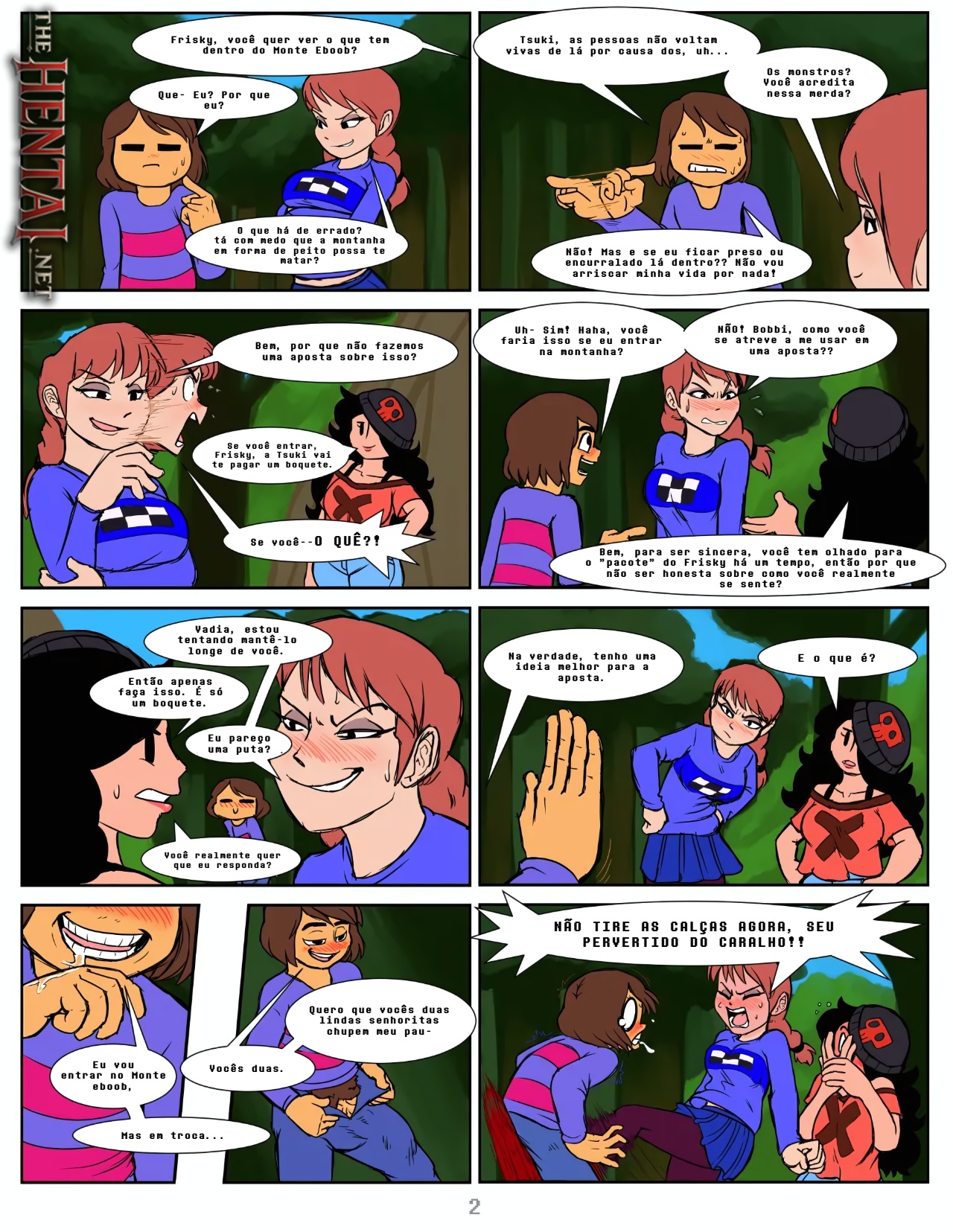 Under(her)tail: Monster-Girl Edition Part 1 Hentai pt-br 04