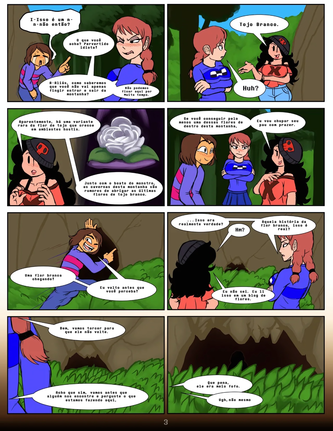 Under(her)tail: Monster-Girl Edition Part 1 Hentai pt-br 05