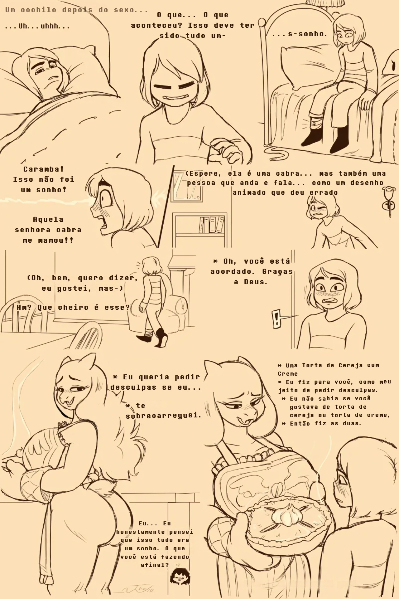 Under(her)tail: Monster-Girl Edition Part 1 Hentai pt-br 18