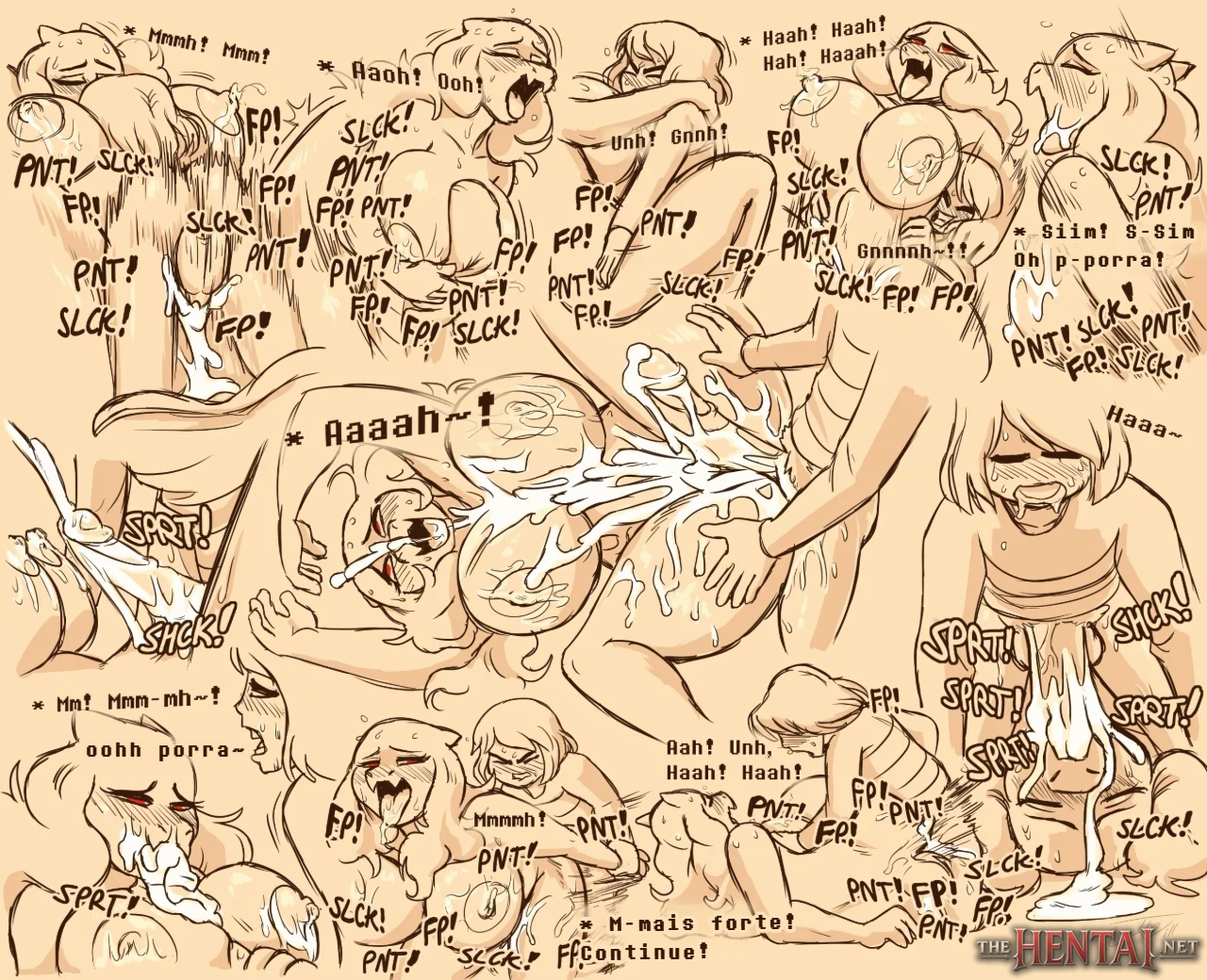 Under(her)tail: Monster-Girl Edition Part 1 Hentai pt-br 28