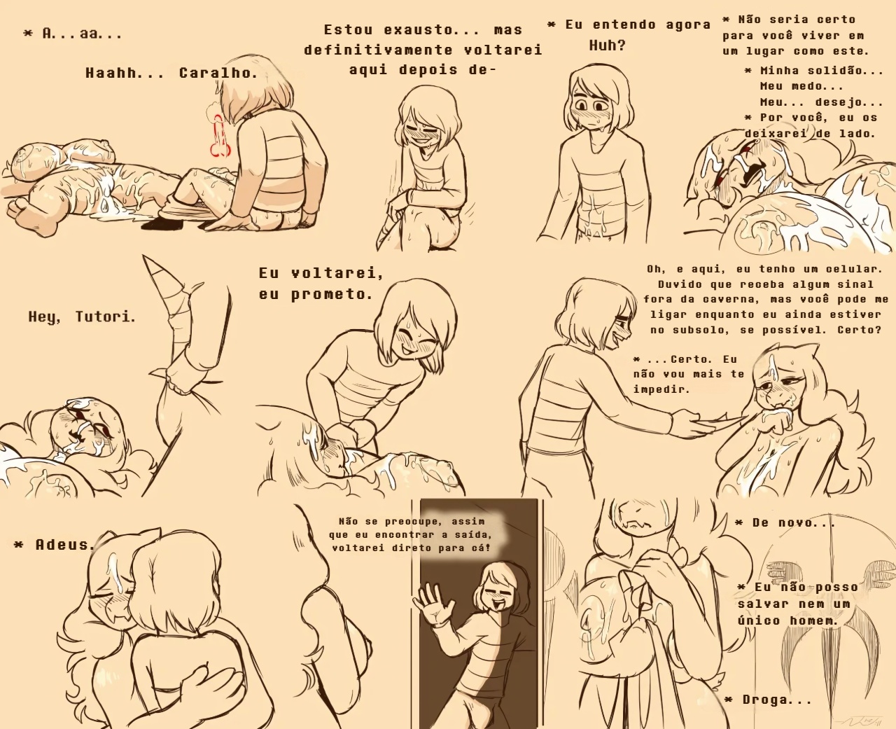 Under(her)tail: Monster-Girl Edition Part 1 Hentai pt-br 29