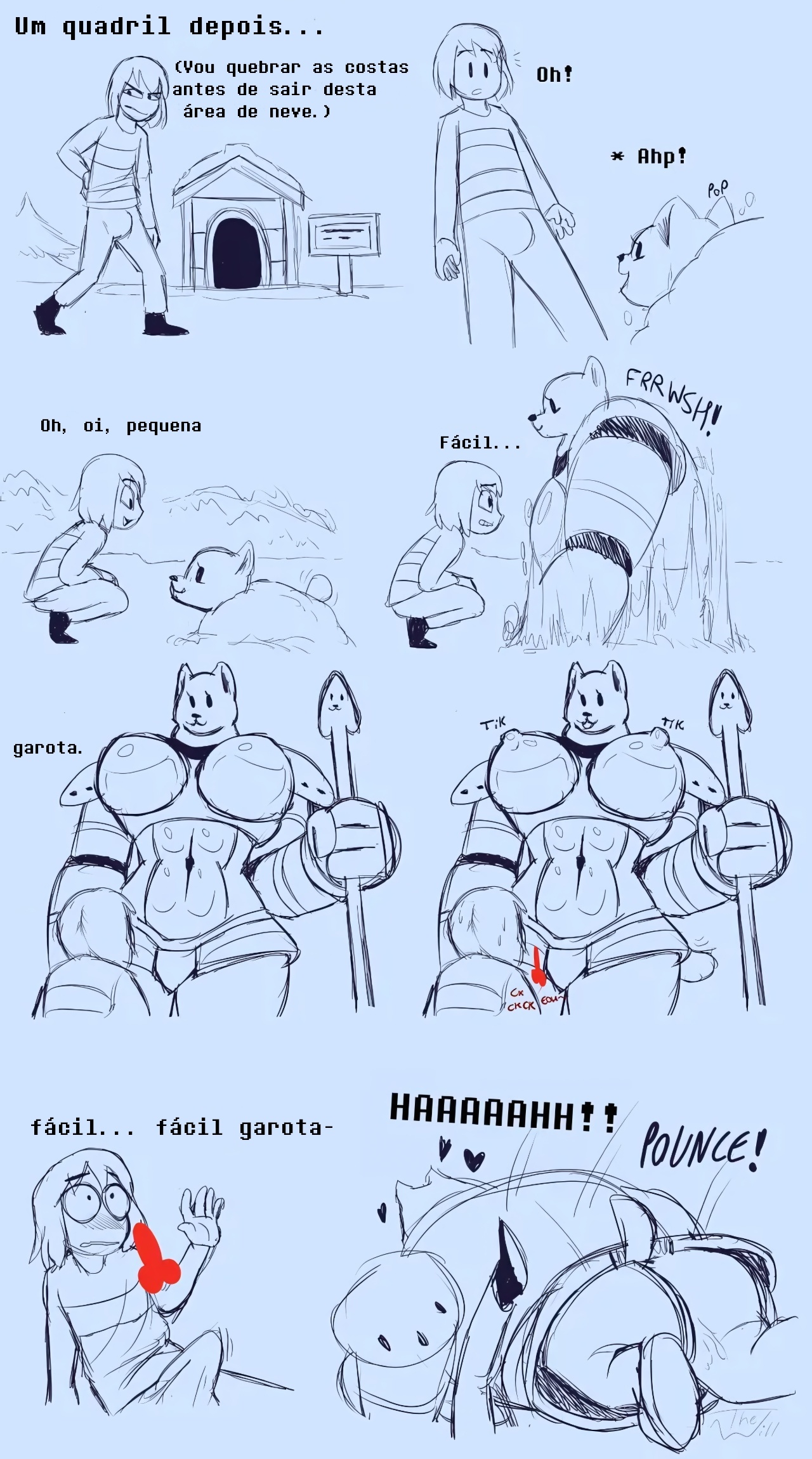 Under(her)tail: Monster-Girl Edition Part 2 Hentai pt-br 16