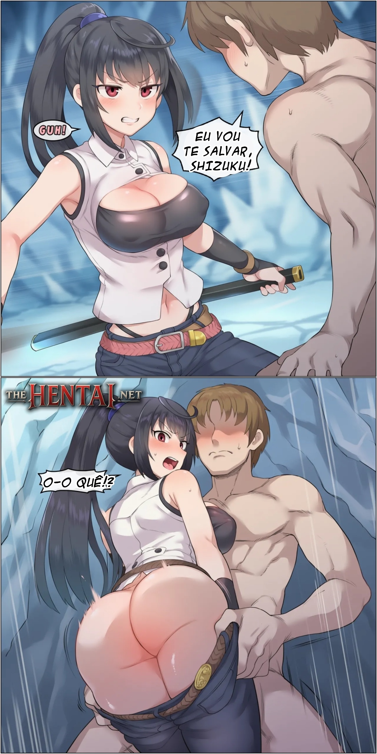 Yaegashi Shizuku Vs Amanogawa Kouki Hentai pt-br 03