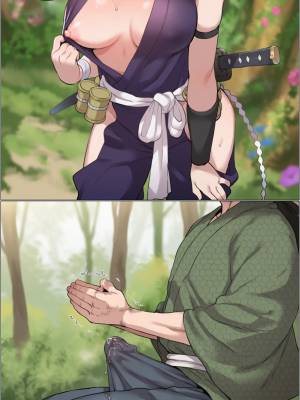 Yuzuriha Vs Tamiya Gantetsusai Hentai pt-br 03