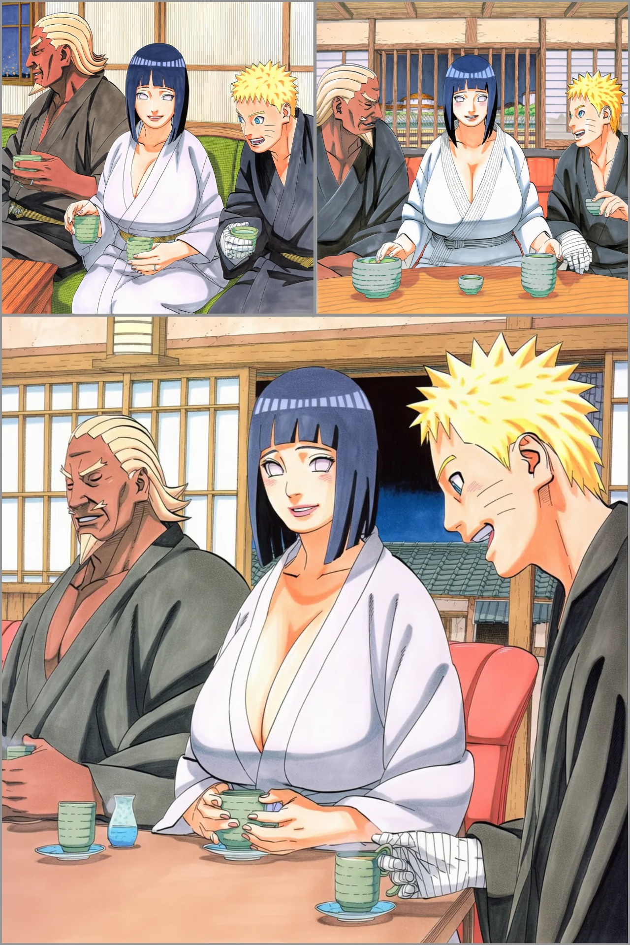 AI Generated: Hinata x Raikage By Mikayori Hentai pt-br 50