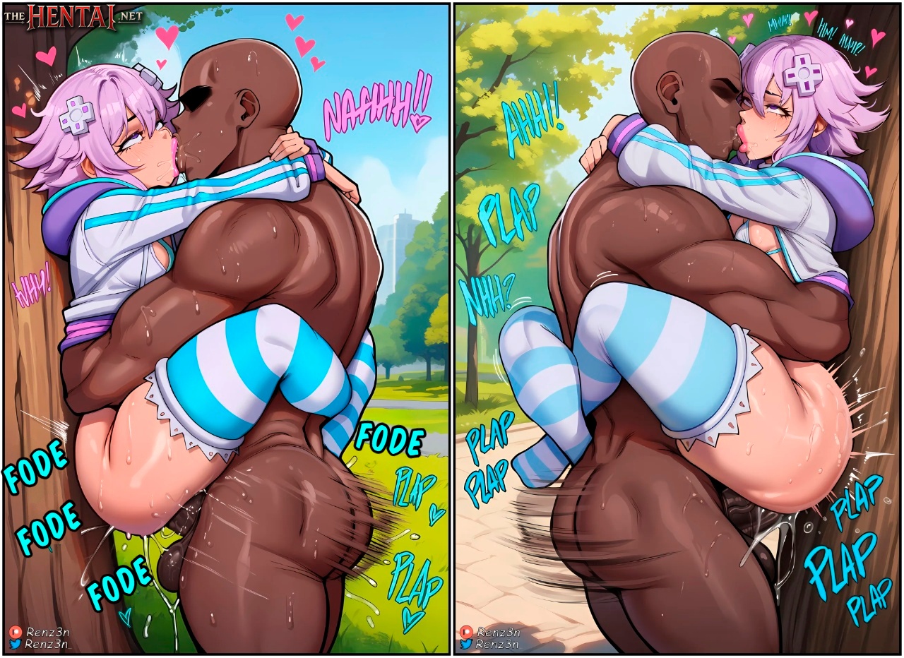 AI Generated: Neptune By Renz3n Hentai pt-br 10