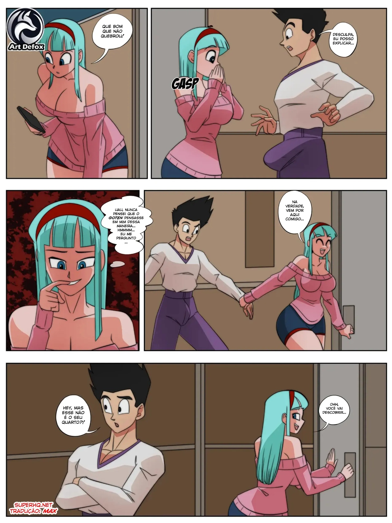 Capsule Corp Sleep Over Hentai pt-br 18