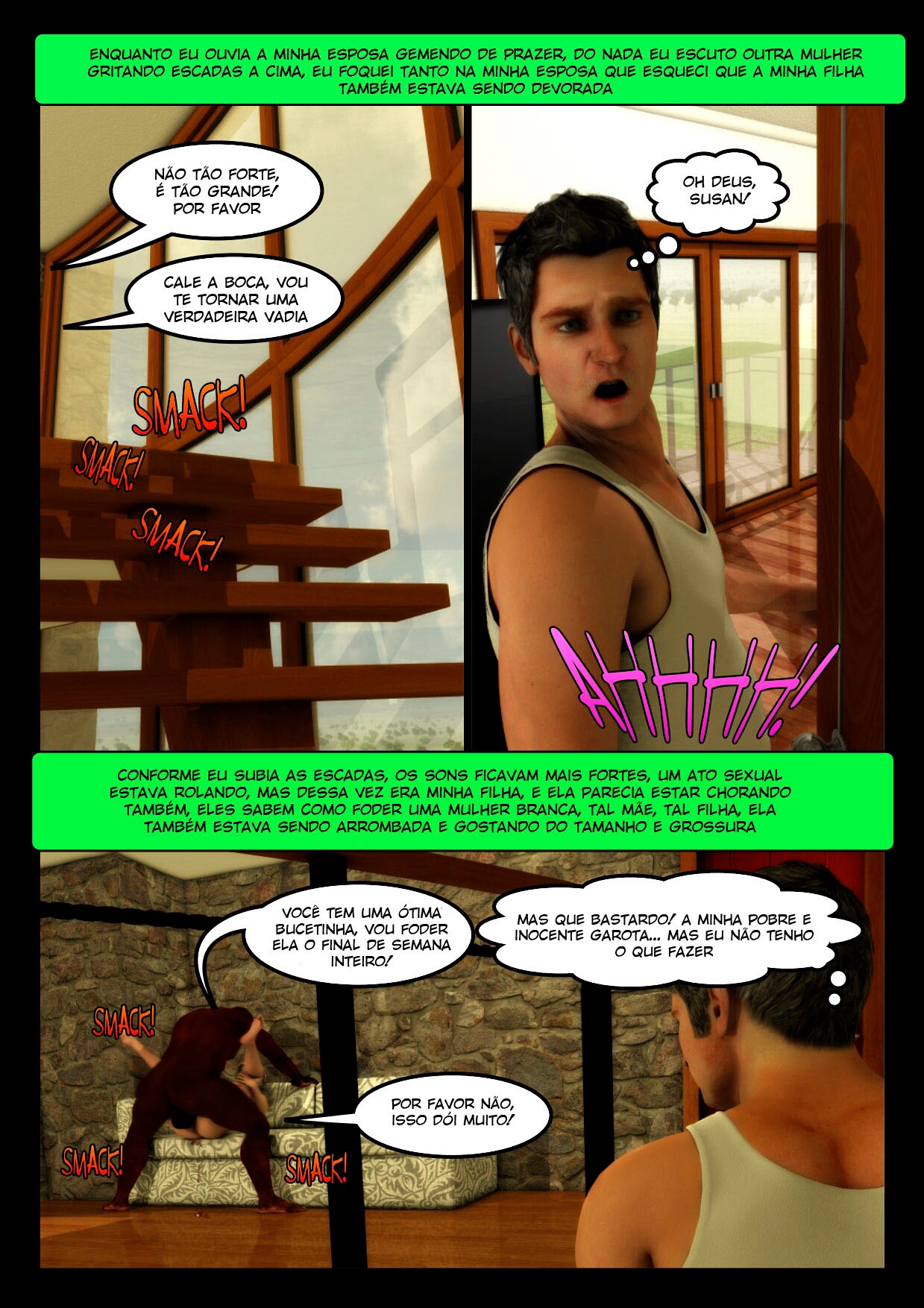 Cuckold In Africa part 1 Hentai pt-br 20