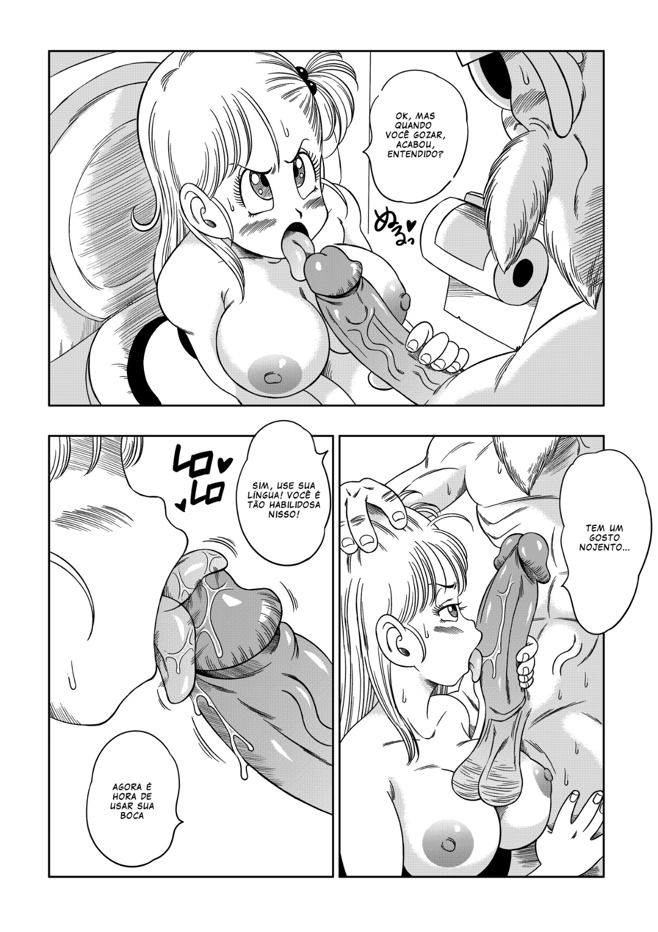 Dagon Ball: Kame Toilet Hentai pt-br 15