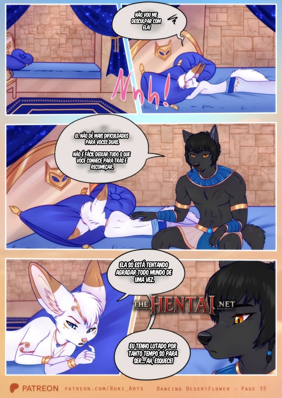 Dancing DesertFlower By RukiFox Hentai pt-br 37