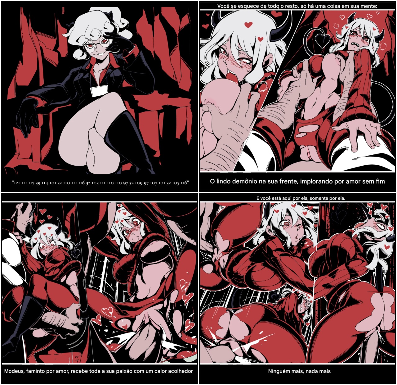 Helltaker Fanart Madness Hentai pt-br 12