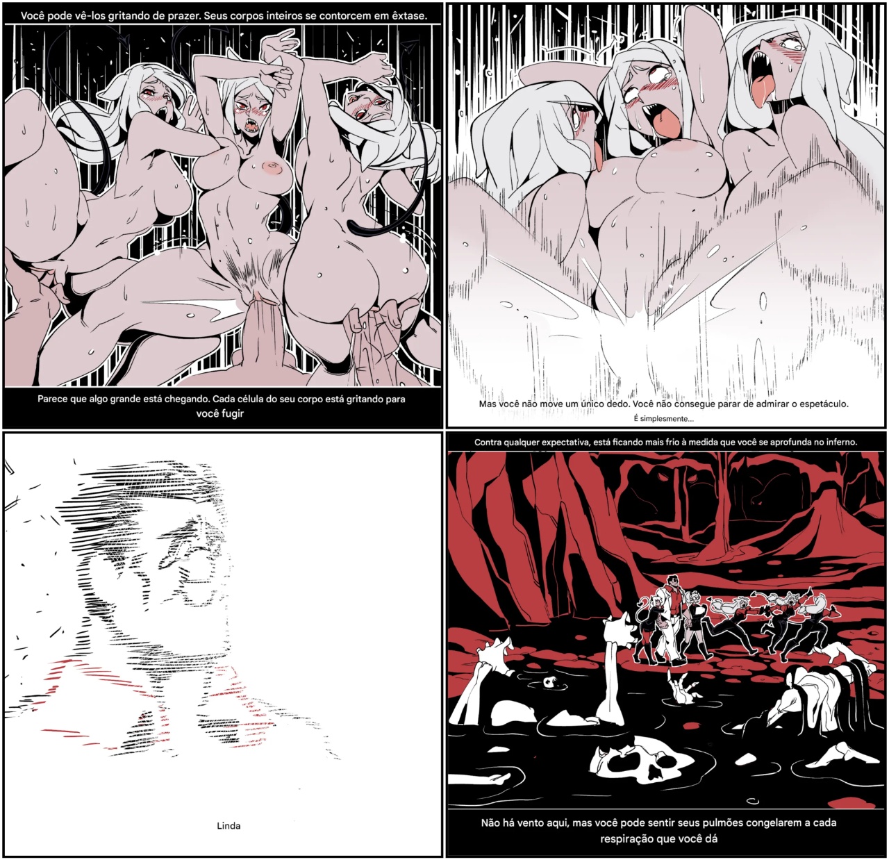 Helltaker Fanart Madness Hentai pt-br 19