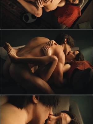 Her Dress: Claire Redfield x Leon S. Kennedy Hentai pt-br 24