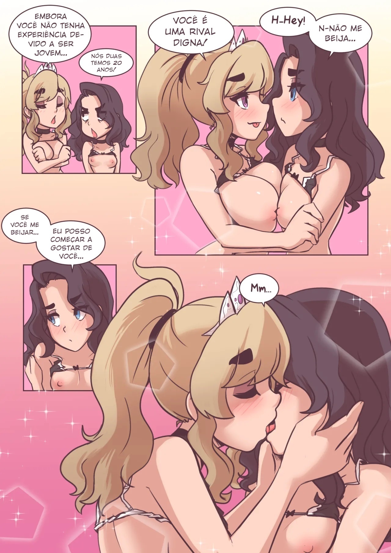 Honey Almond vs Calisson Hentai pt-br 22