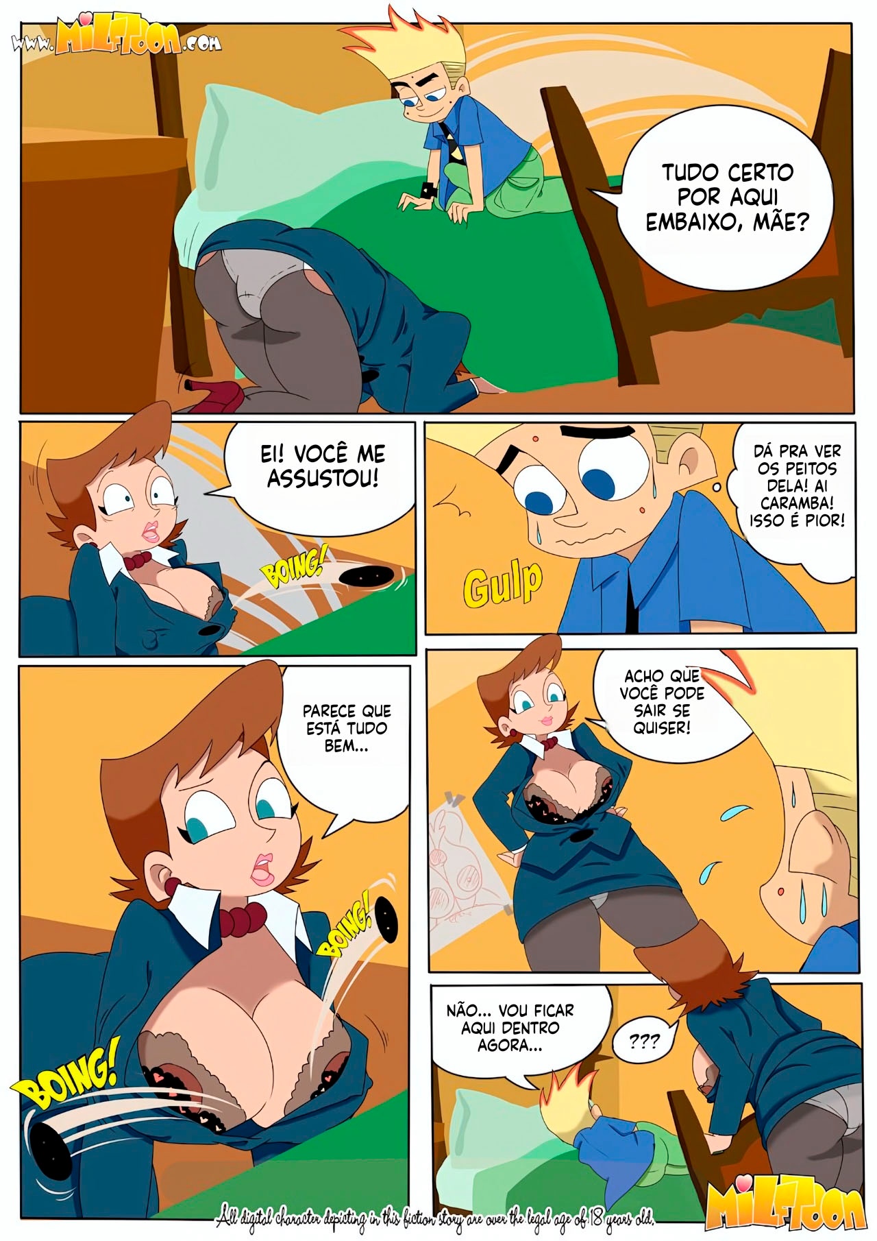 Johnny Exam By MILFToon Hentai pt-br 04