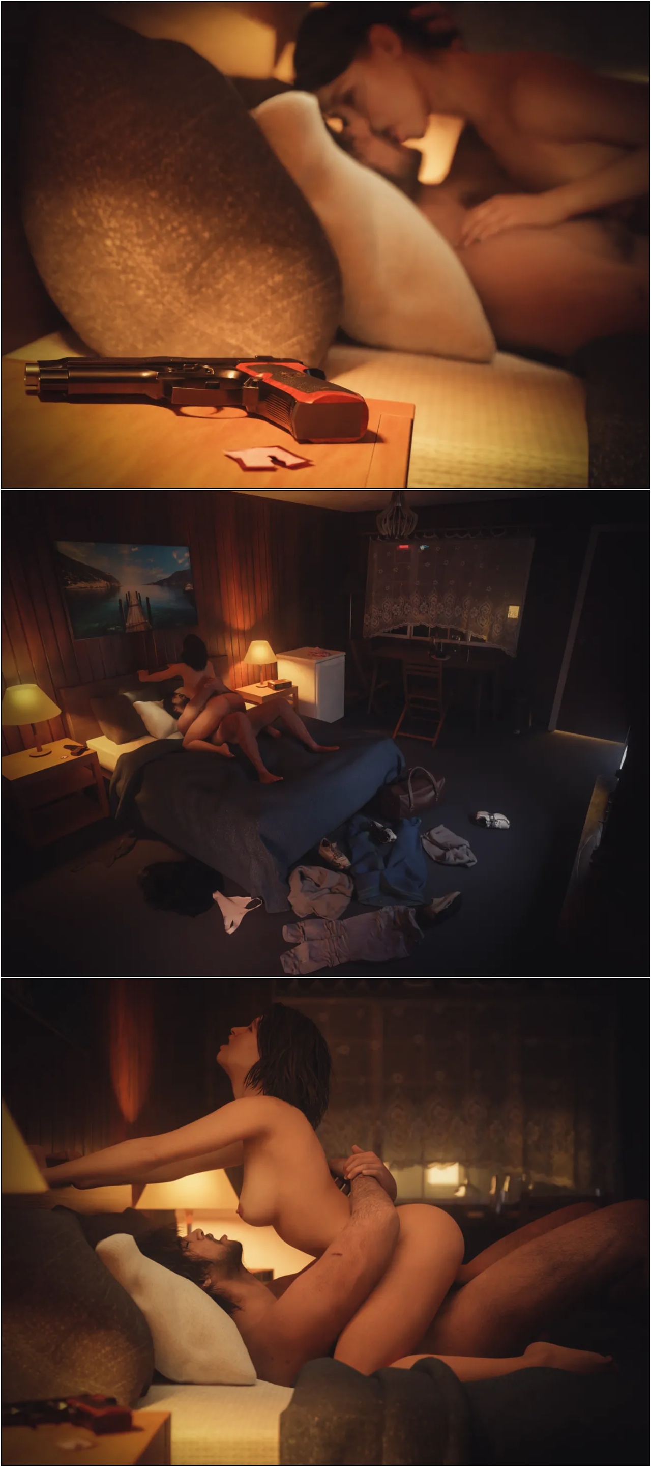 Motel Sex: Jill Valentine Hentai pt-br 06