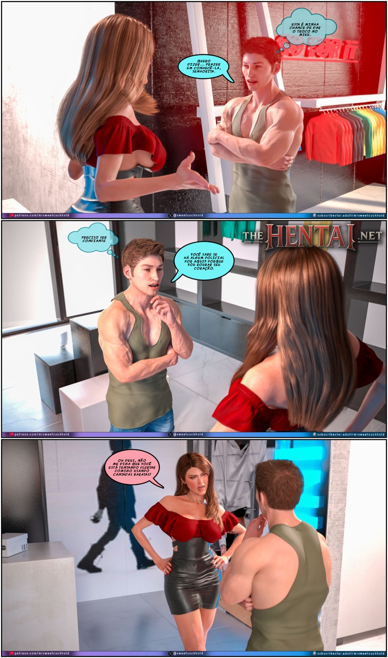 Much Bigger Than My boyfriend Part 6: Tim's Revenge Hentai pt-br 13