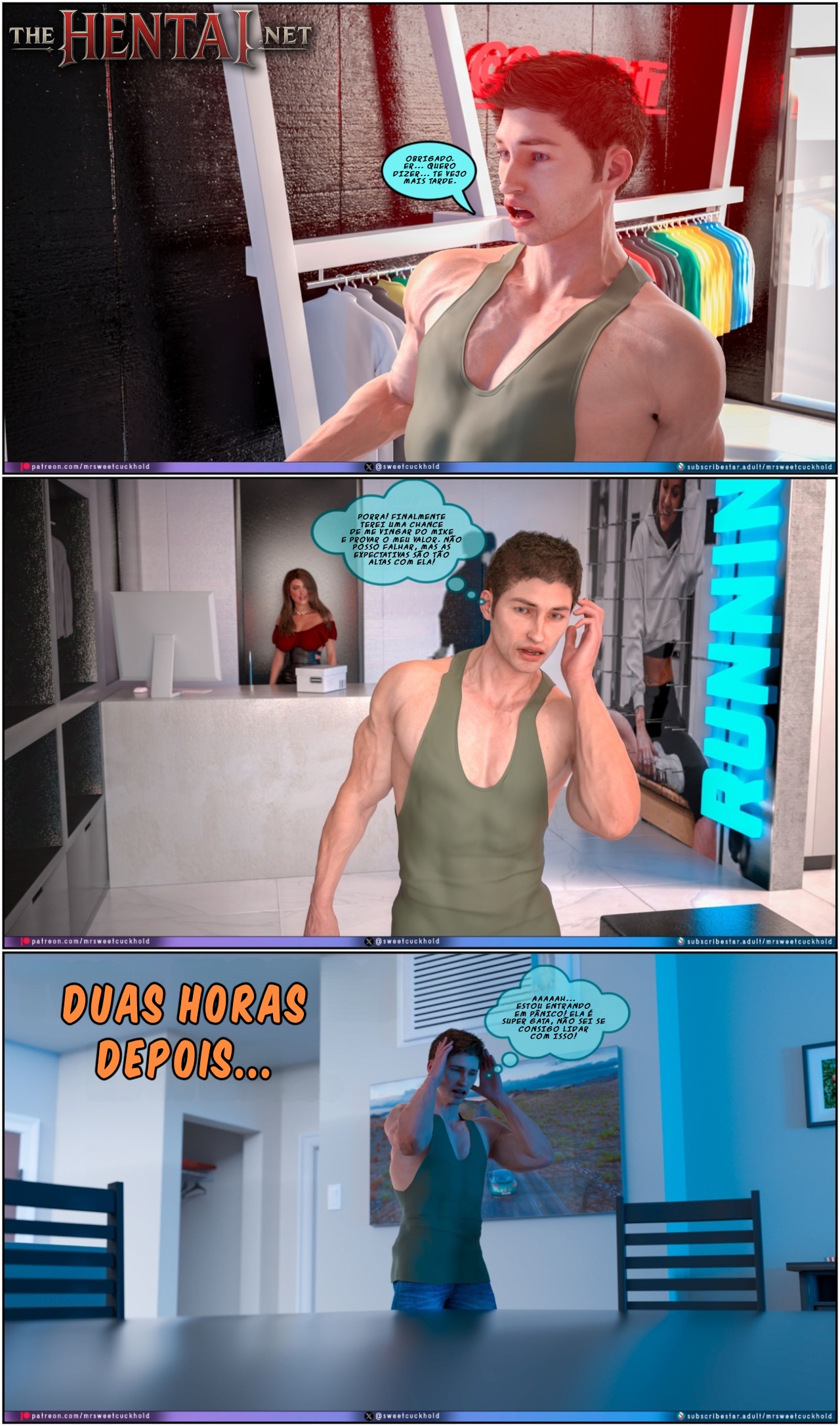 Much Bigger Than My boyfriend Part 6: Tim's Revenge Hentai pt-br 16