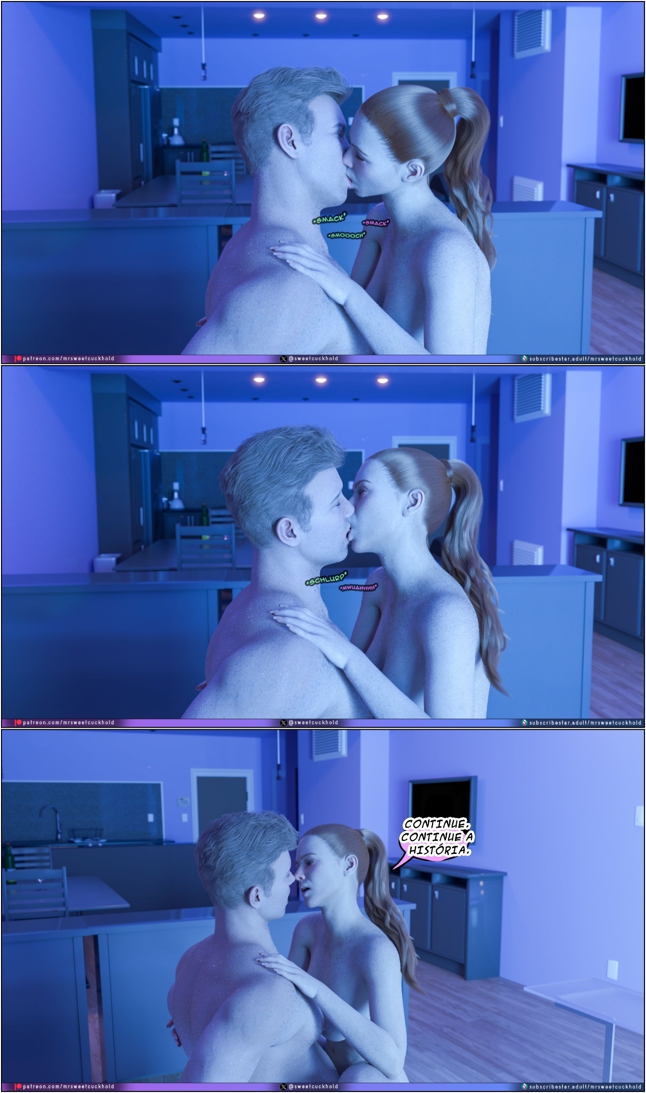 Much Bigger Than My Boyfriend Part 8: College Days Hentai pt-br 05